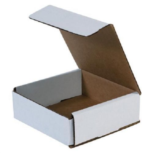 Corrugated cardboard shipping boxes mailers 6&#034; x 6&#034; x 2&#034; (bundle of 50) for sale