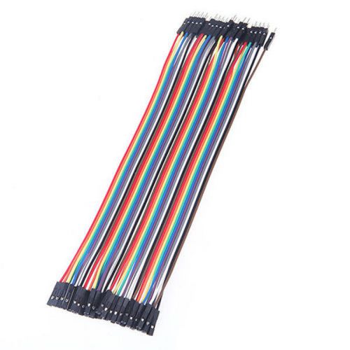 40Pcs 20cm Male to Female Dupont Wire Jumper Cable for Arduino Breadboard ZB-A
