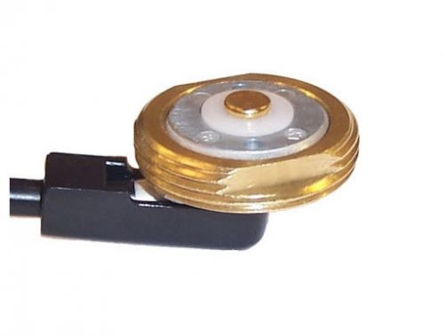 Pctel maxrad -3/4&#034; hole brass mount antenna w/ silver plated uhf pl259 connector for sale