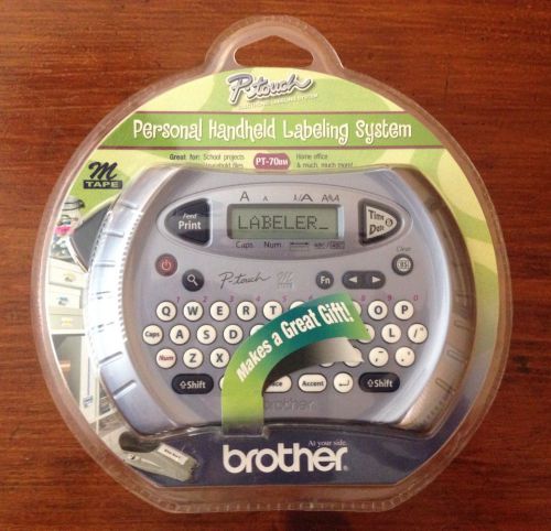 NEW Brother P-Touch Electronic Labeling System Personal Handheld
