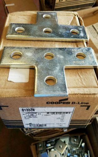 B133ZN B-LINE 4 HOLE THAT PLATE. BOX OF 25.