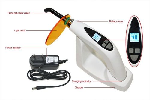 2016 latest !! denshine 1200mw dental luxury brand lcd display curing light lamp for sale