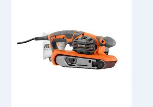 Ridgid 3 in. x 18 in. heavy duty variable speed belt sander with airguard new for sale