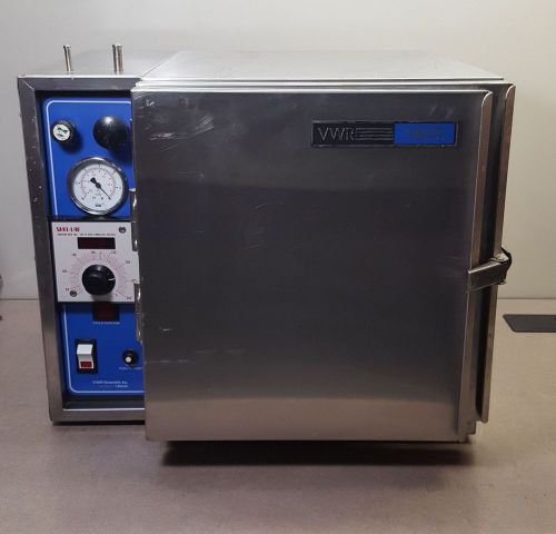 Vwr 1410d shel-lab vacuum oven. 120v/1000 watts/ 340 c for sale