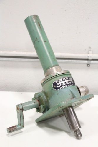 Duff norton m-2004-828 worm gear actuator jack sk-1805-1 #1 for sale