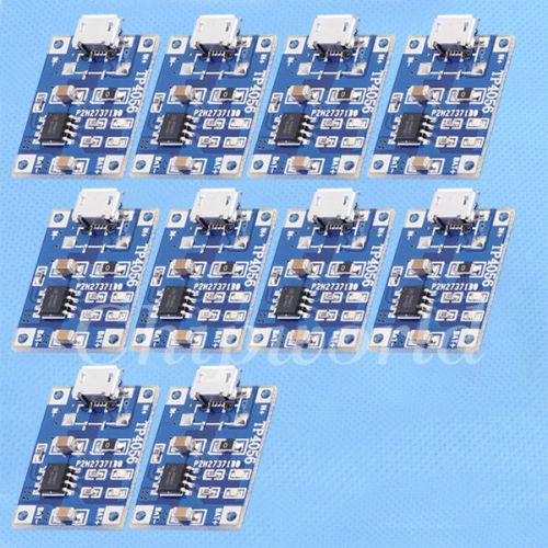 10pcs USB Charger Module 5V 1A Micro Lithium Battery Charging Board