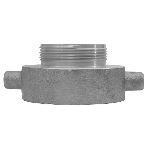 Fire hose pin lug adapter fnpt x mnst 2 1/2 - 2 for sale