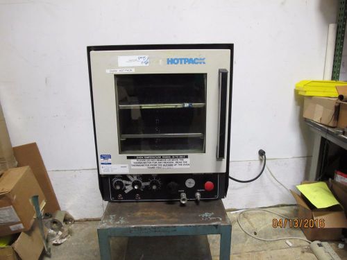 Hotpack 273700 VACUUM OVEN 115V  1Ph to 280°C Max 12&#034;x18&#034;x12&#034; 2 shelves