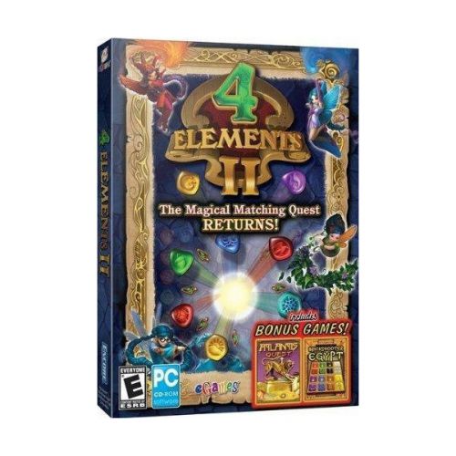 4 Elements II with Bonus Atlantis Quest &amp; Brickshooter Egypt