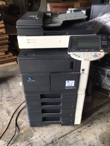Konica bizhub 501 Copier Printer Scanner Fax &amp; Network