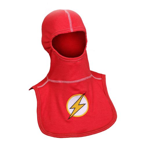 Flashperson P84 Lenzing Majestic Fire Firefighter Flash Hood, Red w/ Embroidery