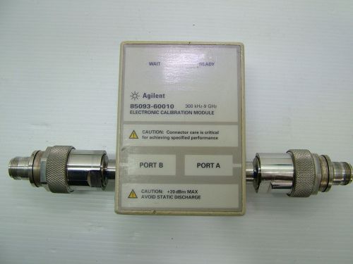 Agilent ECAL 85093-60010 /B 300KHz - 9GHz USB Electronic Calibration Module