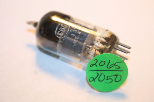 12AT7 CBS HYTRON VINTAGE TUBE WITH GREY PLATES - D GETTER