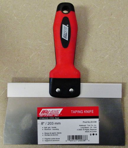 Wal-board Taping Knife 8&#034; 203mm Drywall Finishing Tool 20-038 NEW