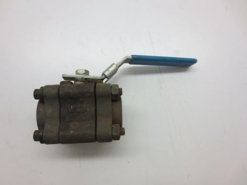 3/4&#034; jamesbury 4c2236xtb1 carbon steel socket weld ball valve for sale