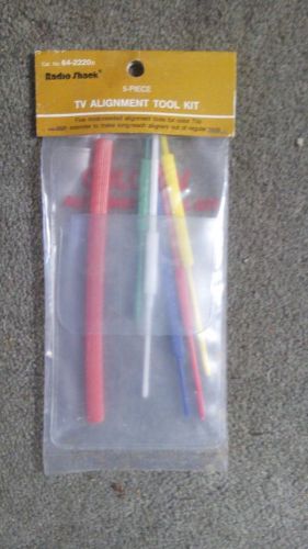 6 Pc TV Radio CB Ham Alignment Tool Kit/Set,NIP