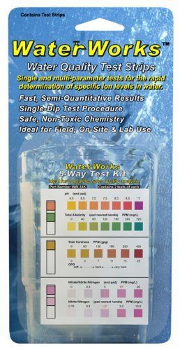 Industrial test systems waterworks ww-18k 9-way test kit 2 tests for sale