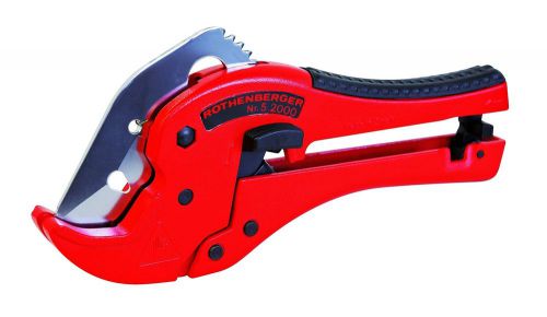 Rothenberger rocut 42tc 52000 plastic pipe shears 1-5/8&#034; max od 1-1/4&#034; max od... for sale