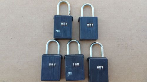 2 (TWO) Vault Lock lockboxes realtor key lock box real estate 3 digit Alpha