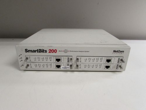 Spirent SmartBits SMB-200 Mainframe, 4 slots w/  four ML7710 modules, SMB200