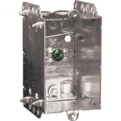 Single Gang DVC Outlet Box 12.5Cu-In 3&#034; 2&#034; Hubbell Electrical Products Metal