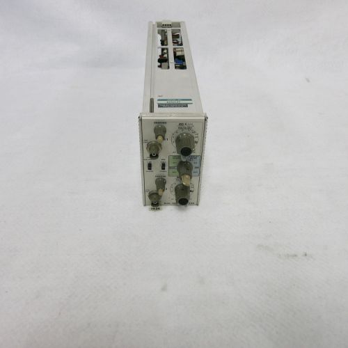 Tektronix tek 7a26 dual trace amplifier plug-in for oscilloscope (parts/repair) for sale
