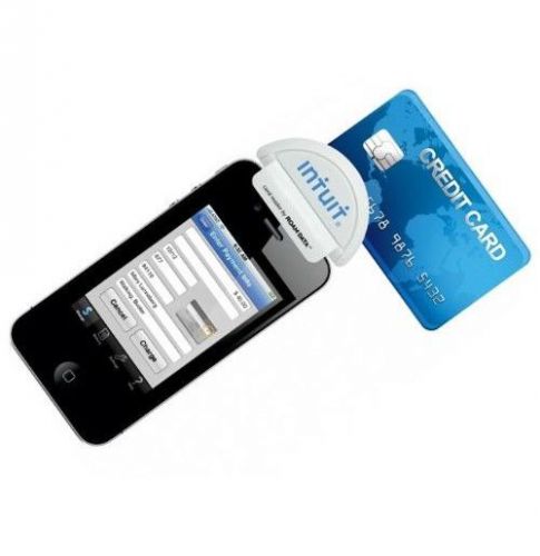 Intuit Go Payment Mobile Card Reader Swiper - White