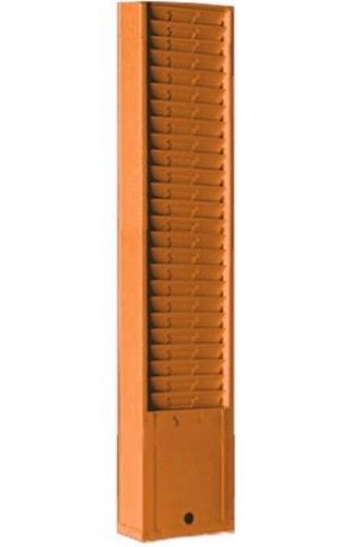 Job Ticket or Time Card Rack  Model 164, 25 Pocket -Orange