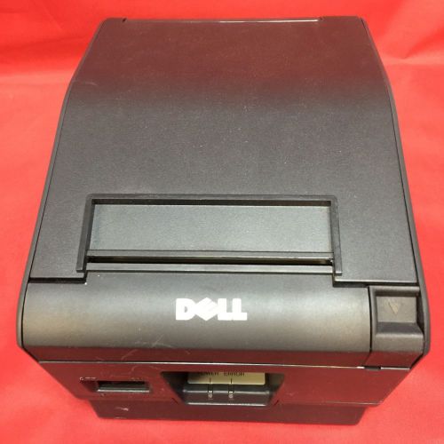 Dell T200 Thermal POS Receipt Printer USB &amp; Serial Tested No Power Supply