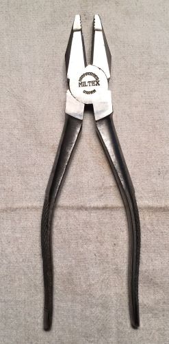 Miltex Japan Drop Forged Early Electrician Pliers 7 inches long. Wire cutters