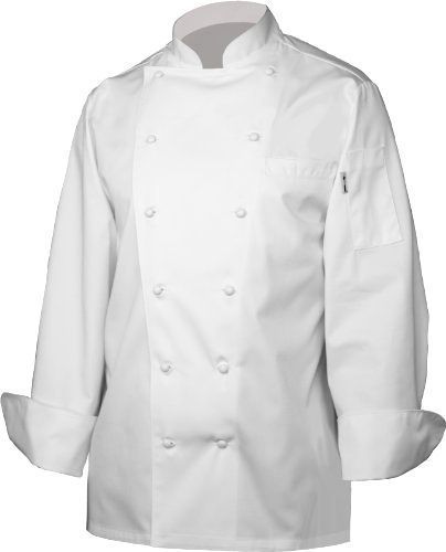 NEW Chef Works CCHR-WHT Henri Executive Chef Coat, White, Size 58 HOME/Kitchen