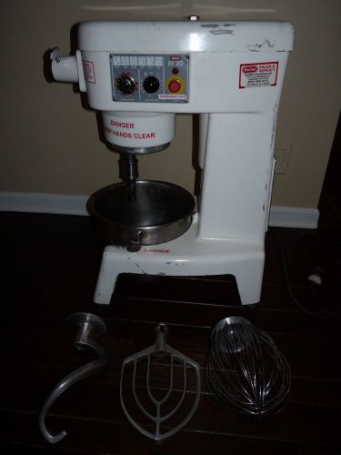 Berkel ef20 20 quart commercial mixer stainless steel bowl paddle whip hook ohio for sale