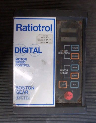 Boston Gear VED300MR Ratiotrol Digital motor speed control