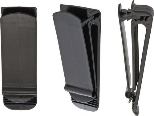 Itw itw610b belt clip black 2.25&#034; overall fits 1.5&#034; belts for sale