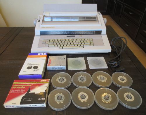 Xerox Memorywriter 6015 + TONS OF ACCESSORIES! FREE SHIPPING!