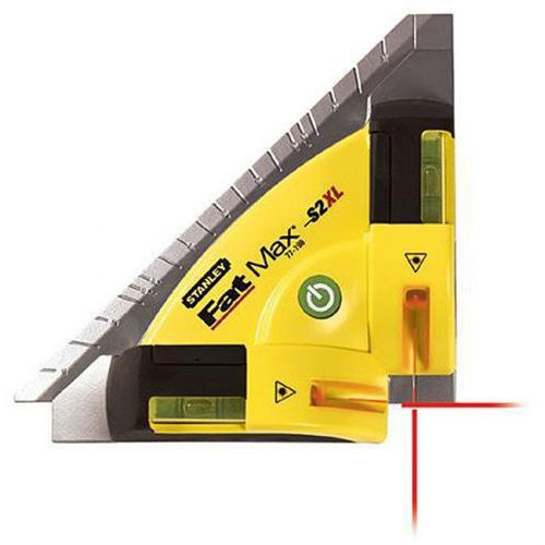 STANLEY FatMax CST/Berger 77-198 S2X HIGH POWERED LASER SQUARE LEVEL 4x BRIGHTER
