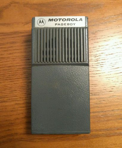 Motorola Pageboy Vintage Low Band Pager