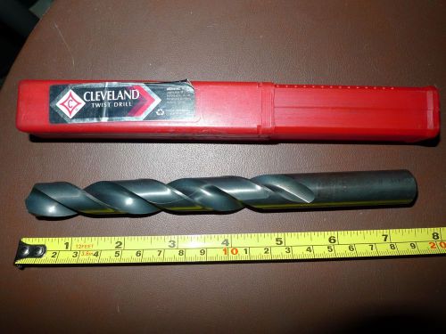 CLEVELAND List#2001 21/32 jobber length drill  black oxide C01323 made in USA