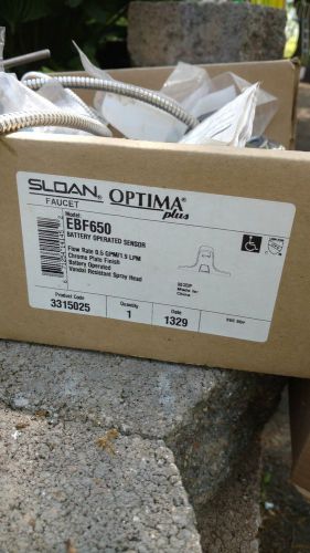 Sloan Optima plus Faucet