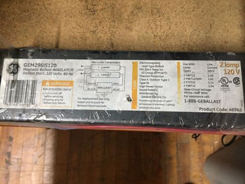 NEW GE GEM2961S120 Ballast 120V