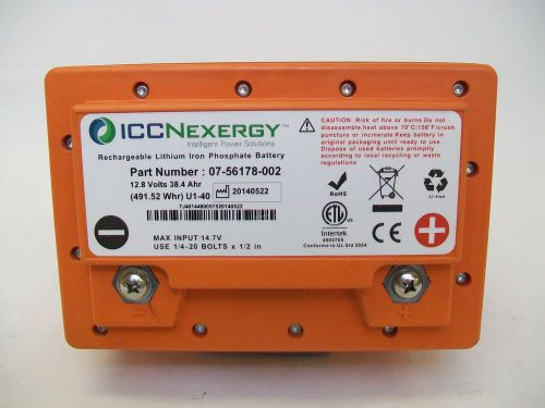 ICCNexergy Lithium Iron Phosphate Battery 07-56178-002 12.8V