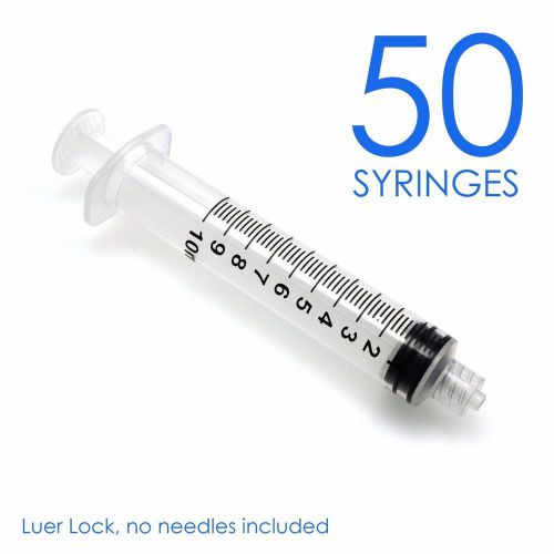Syringe , 10ml, Non-Sterile, Luer Lock, no needle