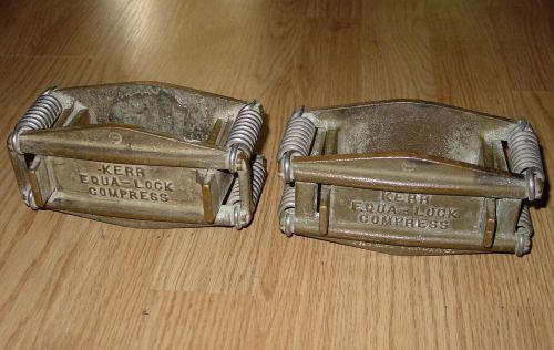 2 Vintage Kerr Equa-Lock Compress