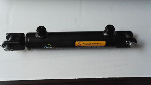 Hydraulic cylinder 1.5&#034; bore x 6&#034; stroke x 0.75&#034; rod, 13&#034; retracted pins include for sale