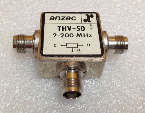Anzac THV-50 2 Way, 2-200 MHz Power Divider