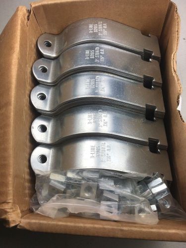 Cooper b-line pipe and conduit clamp 3&#034; rigid b2015zn (box of 47) for sale