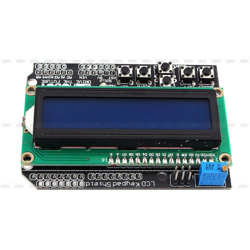 LCD Board 1602 Keypad Shield for Arduino UNO R3 Mega2560 R3 Robot Nice Quality