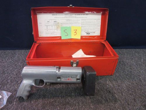 Remington stud driver 462 powder actuated tool 22 cal gun nailer fastener used a for sale