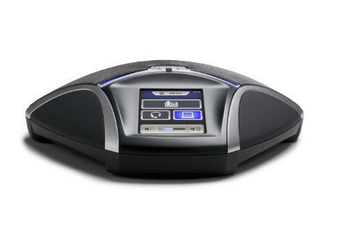 Konftel 55 IP Conference Station - Cable - Desktop - Liquorice Black, Silver