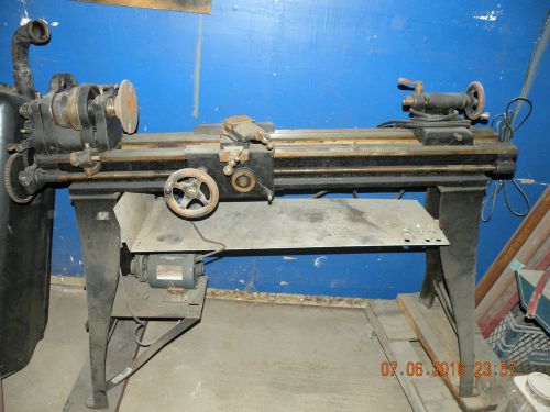 9 inch Atlas lathe  4 1/2 foot bed $1 No reserve!!!